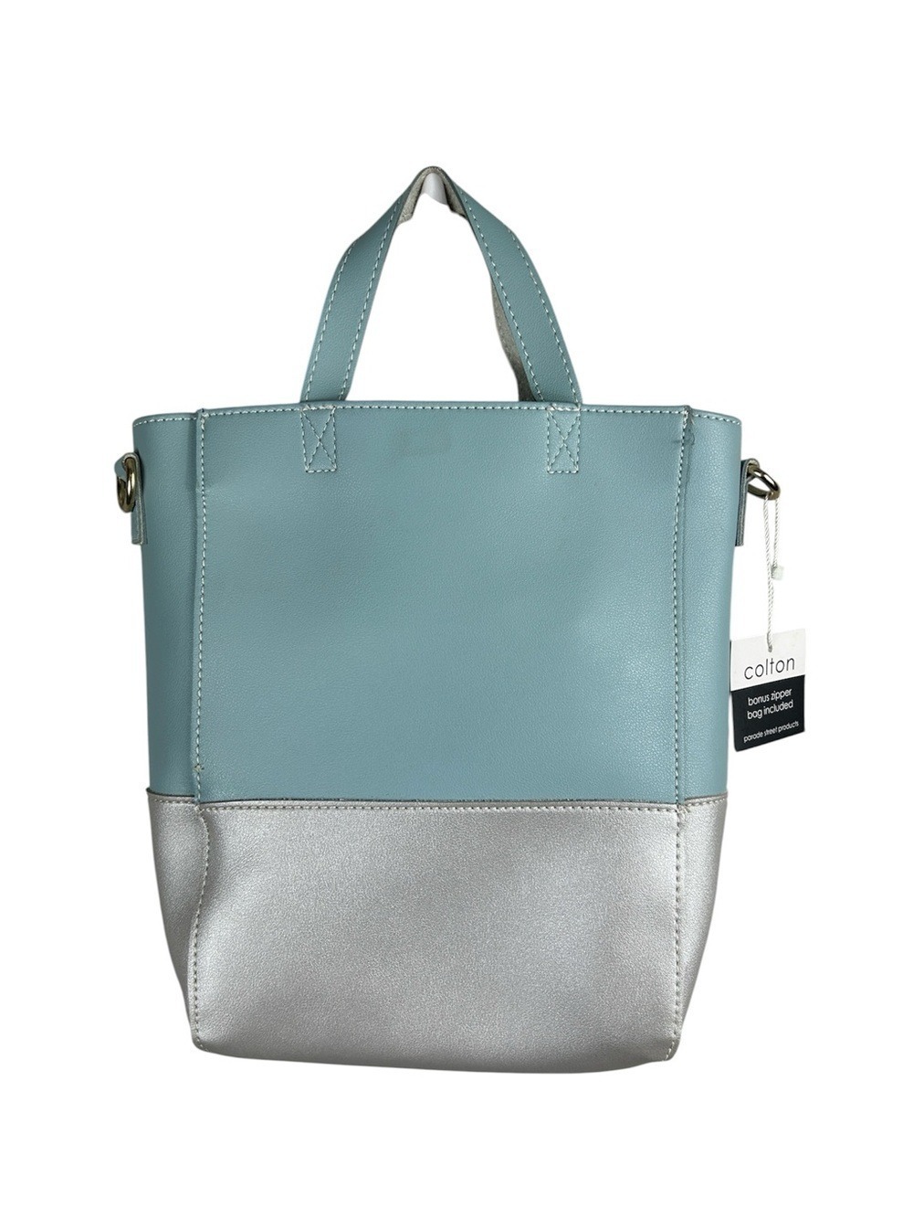 Two-Tone Tote Bag - Picture 2 of 5